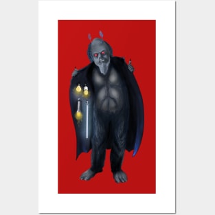 Sketchy Mothman Posters and Art